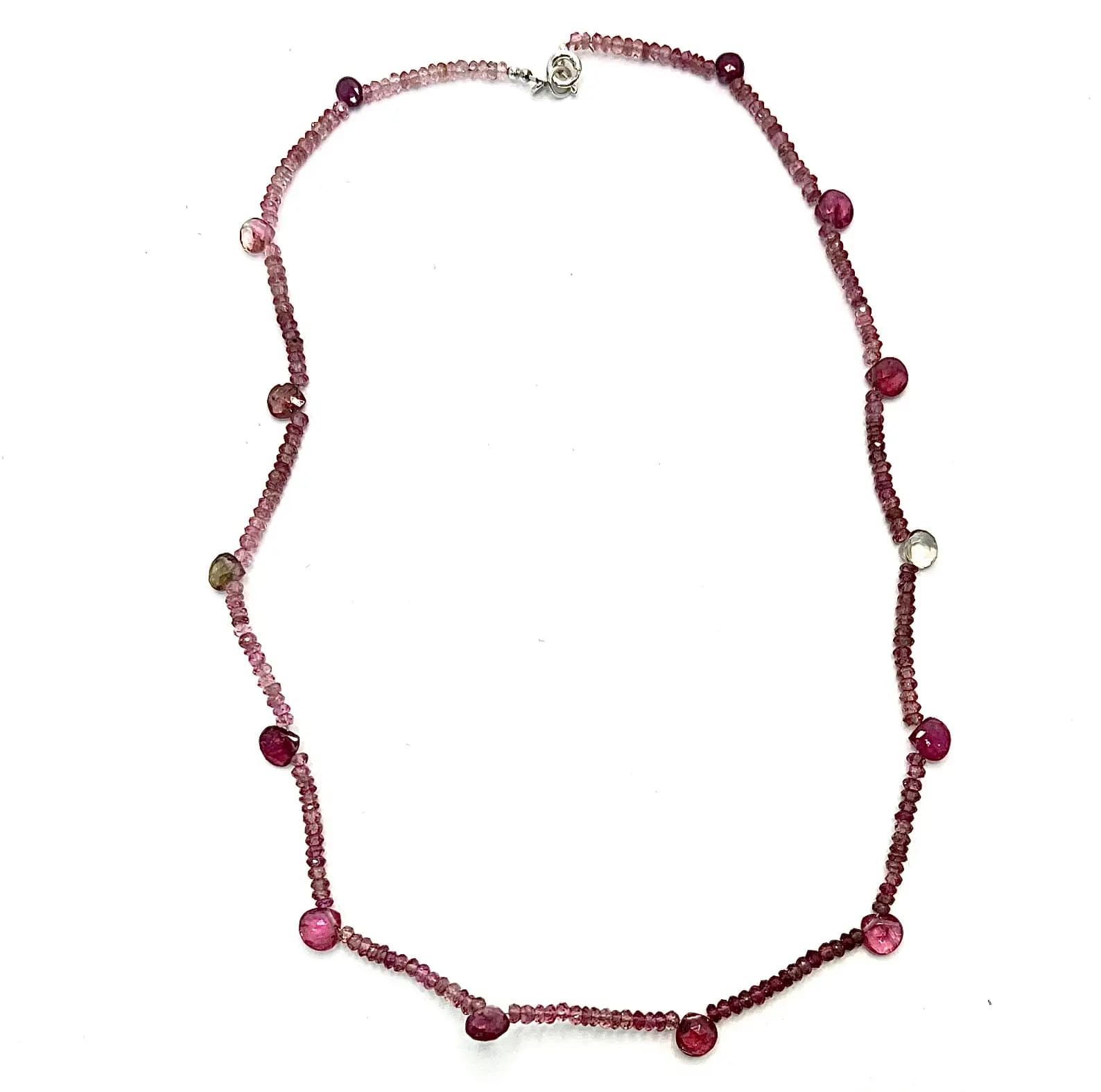 PINK TOURMALINE NECKLACE