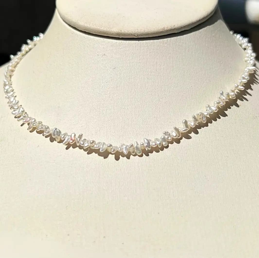 KEISHI PEARL NECKLACE