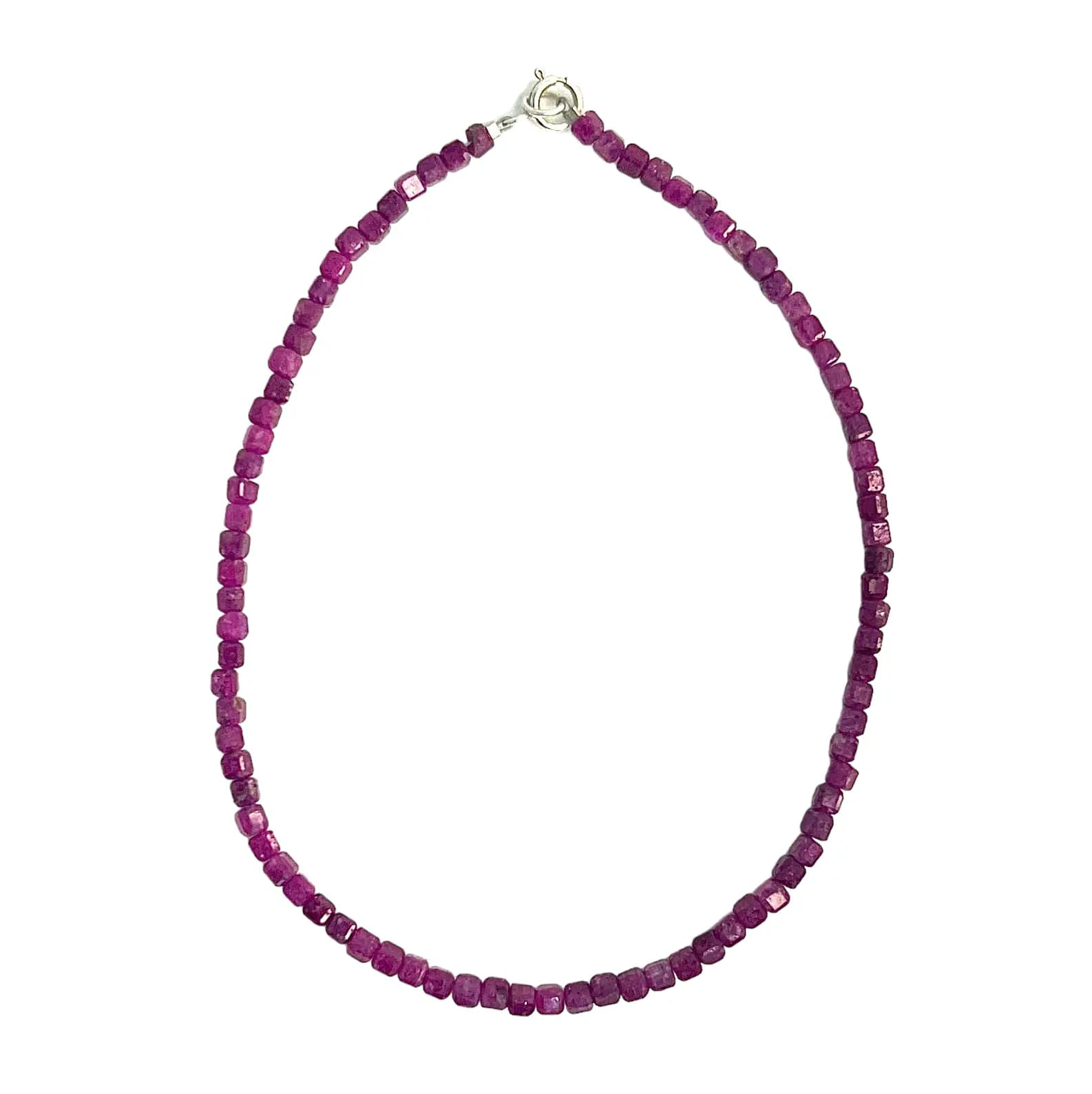 RUBY CUBE ANKLET