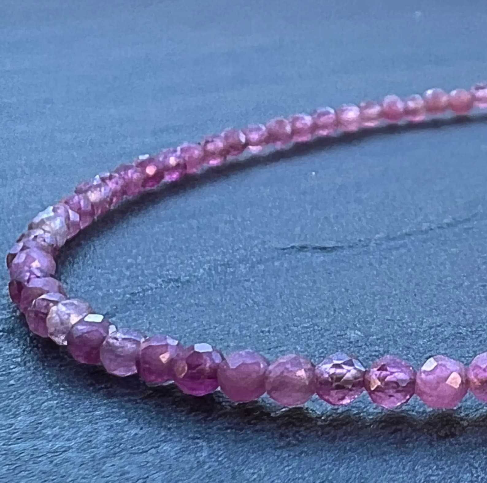 PINK TOURMALINE ANKLET
